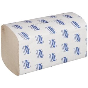 Полотенца бумажные Luscan Professional V-сложения однослойные 250 листов, 20 уп. 21 х 21.6 см