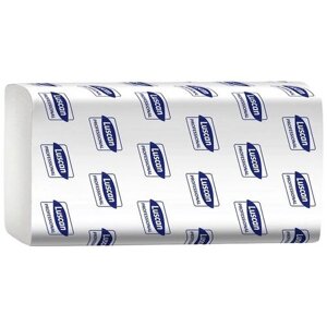 Полотенца бумажные Luscan Professional Z-сложения белые двухслойные 200 листов, 21 уп. 200 лист.
