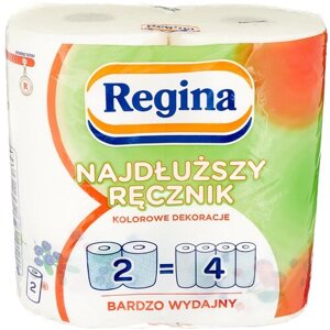 Полотенца бумажные Regina XXL двухслойные 2 рул. 23 х 23 см