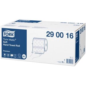Полотенца бумажные TORK Matic premium 290016 6 рул. 21 х 19 см