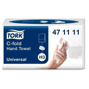 Полотенца бумажные TORK Universal c-fold 471111 120 лист. 24 х 27.5 см