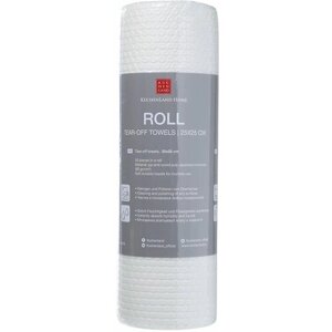 Полотенца рулонные, 25х25 см, 50 шт, белые, Roll