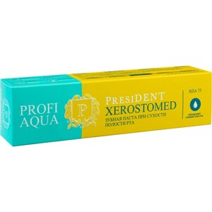 PresiDent Profi Aqua Xerostomed Зубная паста 75 RDA, 50 мл 1 шт