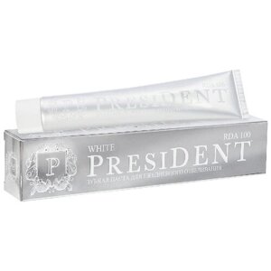 PRESIDENT Зубные пасты Зубная паста White 50 мл