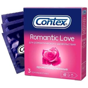 Презерватив Contex Romantic Love ароматизированные, 3 шт/уп 2 шт.