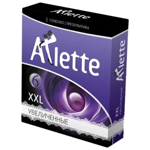 Презервативы Arlette XXL Увеличенные, 3 шт.