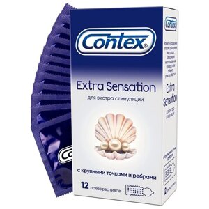 Презервативы Contex Extra Sensation, 12 шт.
