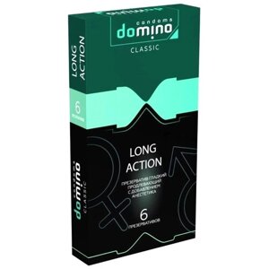 Презервативы DOMINO Classic, Long action, 6 шт.