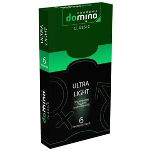 Презервативы DOMINO Classic, Ultra Light, 6 шт.