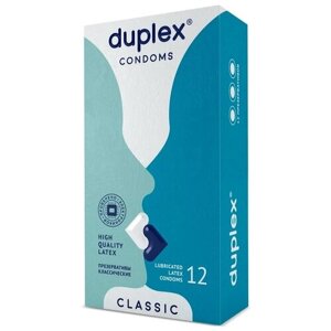 Презервативы Duplex Classic, Классические, 12 шт.