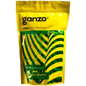 Презервативы Ganzo Ultra Thin, 50 шт.