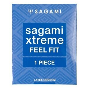 Презервативы латексные Sagami Xtreme Feel Fit - 1 шт.