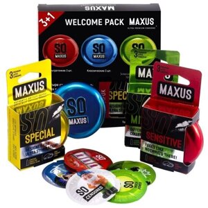 Презервативы Maxus Welcome Pack, 12 шт.