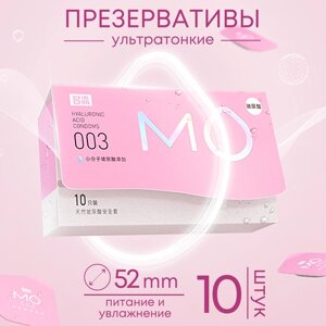 Презервативы MO MINGLIU 003 розовые, 10 шт