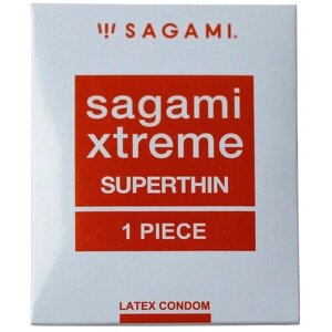 Презервативы Sagami Xtreme Superthin, 1 шт.