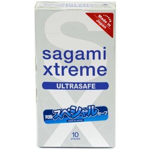 Презервативы Sagami Xtreme Ultrasafe, 10 шт.