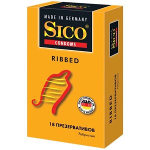 Презервативы Sico Ribbed, 18 шт.