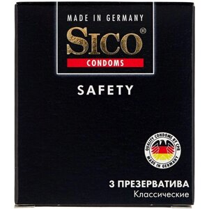 Презервативы Sico Safety, 3 шт.