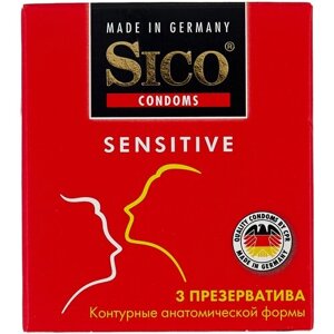 Презервативы Sico Sensitive, 3 шт.