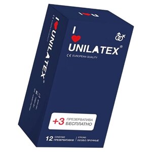 Презервативы unilatex EXTRA strong гладкие №12