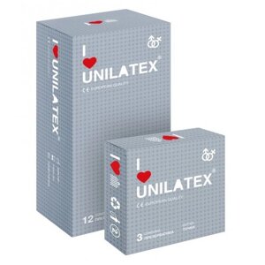 Презервативы UNILATEX точечные (3 шт)