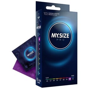 Презервативы увеличенного размера MY. SIZE PRO 69, 10 шт