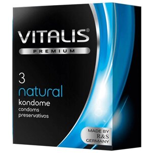 Презервативы VITALIS Natural, 3 шт.