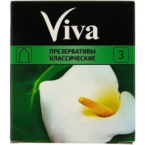 Презервативы Viva Классические, 3 шт.