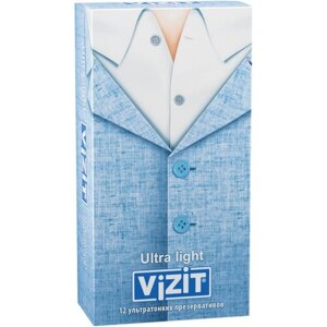 Презервативы Vizit Ultra light, 12 шт.
