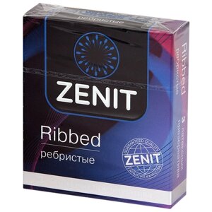 Презервативы ZENIT Ribbed, 3 шт.