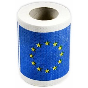 Прикольная туалетная бумага сувенир "Евросоюз"