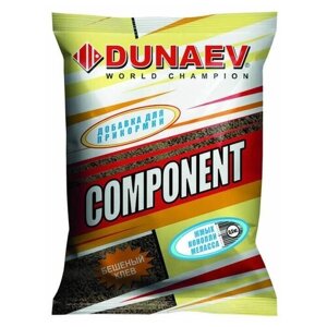 Прикормка "DUNAEV компонент" 0.5 кг Жмых Конопли Меласса