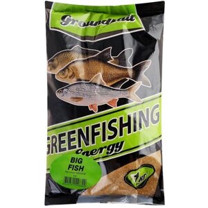 Прикормка Greenfishing Energy, BIG FISH, 1 кг 4319100