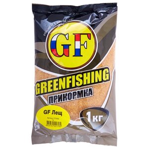 Прикормка Greenfishing GF Лещ, 1000 г, 1000 мларомат оригинальный