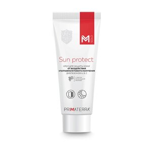 PRIMATERRA Solo Sun Protect Крем для защиты от воздействия ультрафиолетового излучения диапазонов А, В, С SPF 30, 100 мл