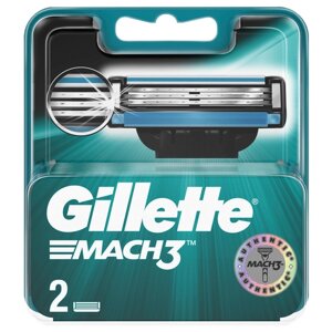 Procter&Gamble Cменные кассеты для бритья Gillette Mach3 2 шт
