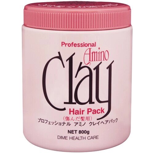 Профессиональная маска для поврежденных волос на основе аминокислот и глины Dime Health Care Professional Amino Clay Hair Pack, 800 г
