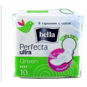 Прокладки Bella Perfecta Ultra Green ультратонкие 10шт 5900516305994