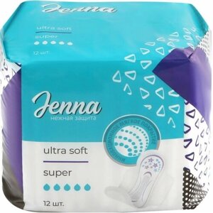 Прокладки гигиенические Ultra Soft Super, 12 шт