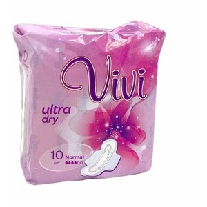 Прокладки Vivi ULTRA NORMAL DRY для критических дней 10 шт.
