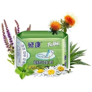 Прокладки женские лечебные ежедневные FuKang, 22 шт.