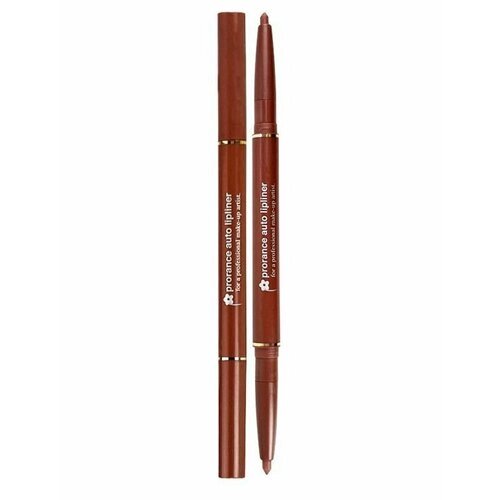 Prorance Двухсторонний карандаш для губ, тон 21 Color Auto Lipliner Pencil Nude Brown