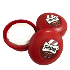 Proraso / RED LINE shaving SOAP IN A JAR, питательное мыло для бритья, 2 шт, 150мл