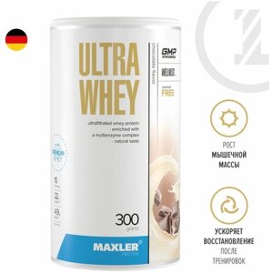 Протеин для мужчин и женщин Maxler Ultra Whey 300г Молочный шоколад