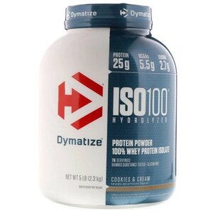 Протеин Dymatize ISO-100, 2300 гр., печенье-крем