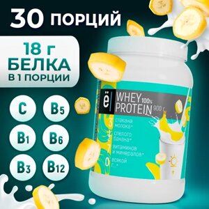 Протеин Ё|батон Whey Protein, 900 гр., банан