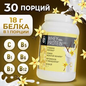 Протеин Ё|батон Whey Protein, 900 гр., ваниль