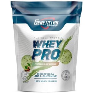 Протеин Geneticlab Nutrition Whey Pro, 1000 гр., фисташковое мороженое