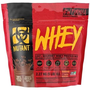 Протеин Mutant Whey, 2270 гр., тройной шоколад