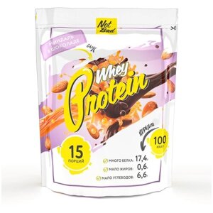 Протеин NotBad Whey Protein, 450 гр., миндаль в шоколаде